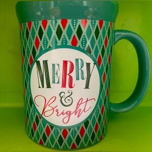 Designpac Merry & Bright Green Mug Coffee Tea Cup